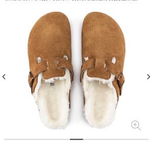Women’s Birkenstock Arizona Shearling Clog - Size 8-8.5 - NWT